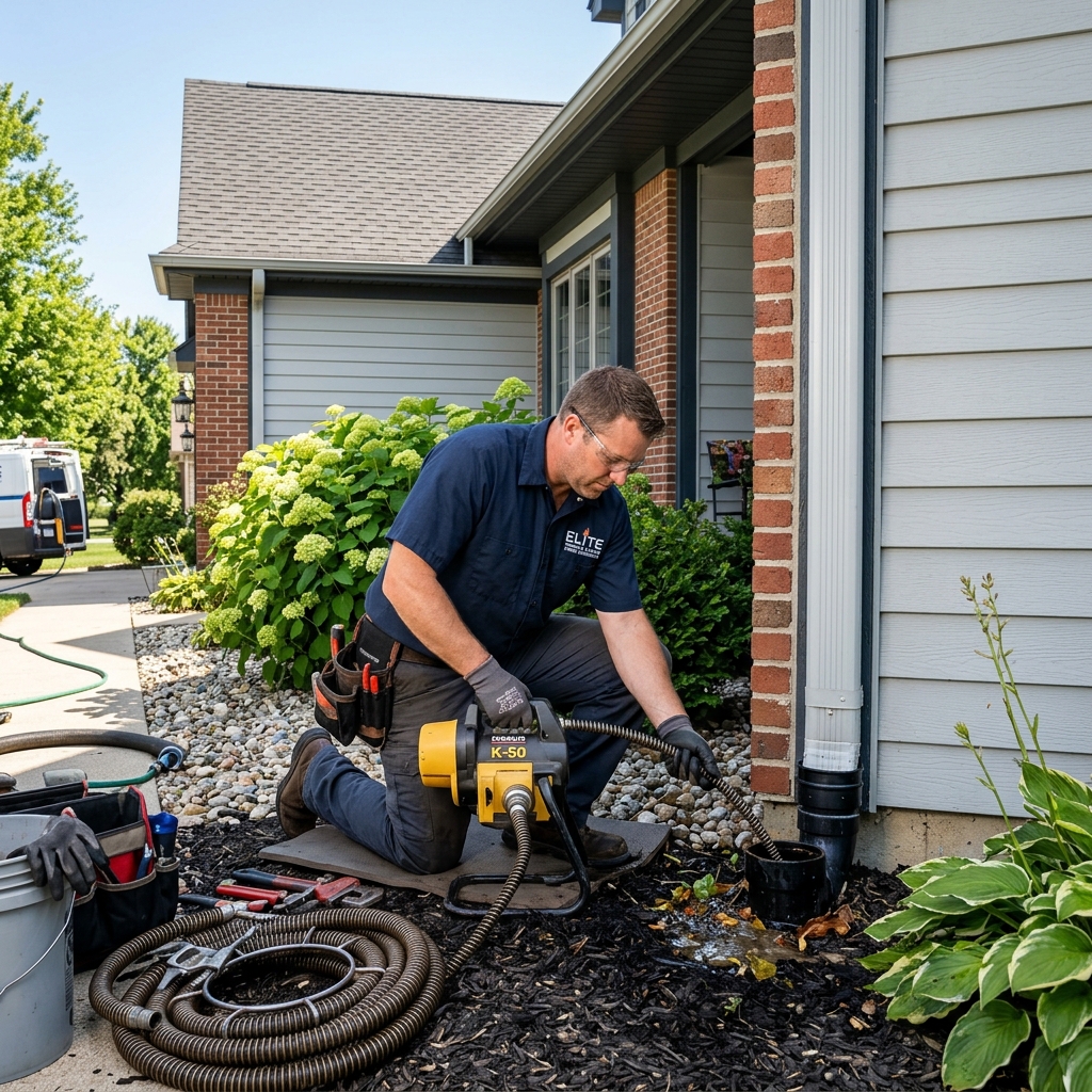Rainwater / Outside Roof Drain Cleaning