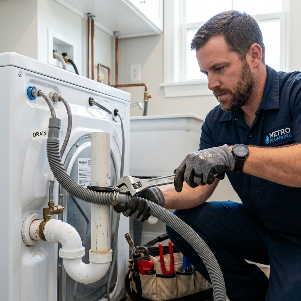 Washer Machine Drain Cleaning